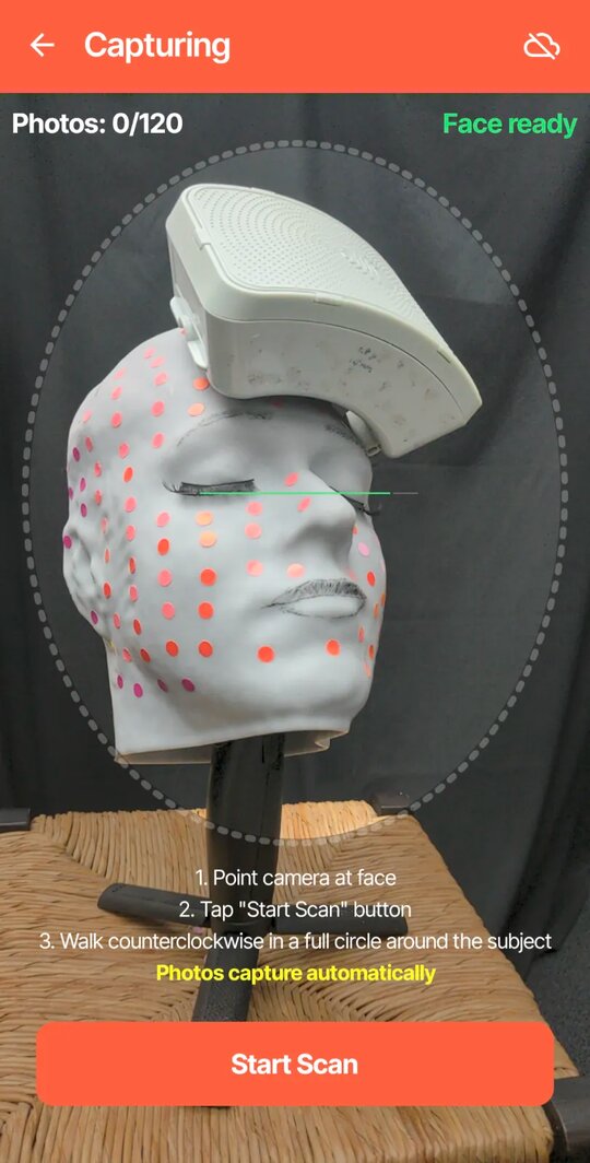 Figure 16: Capture screen before scanning.
