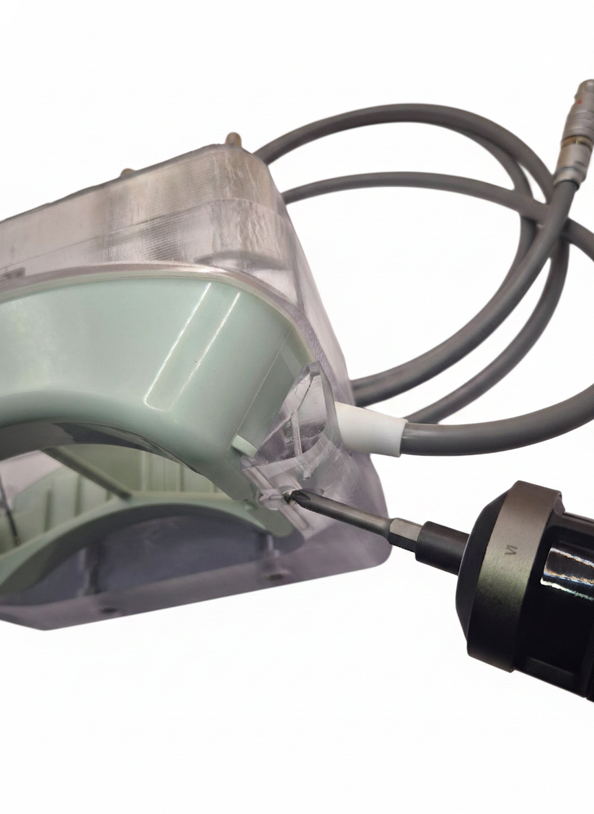 Partially submerge the housing and confirm the seal does not leak.
