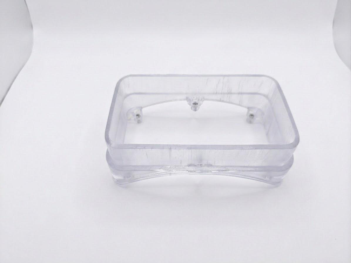 The clear wall extender accessory.